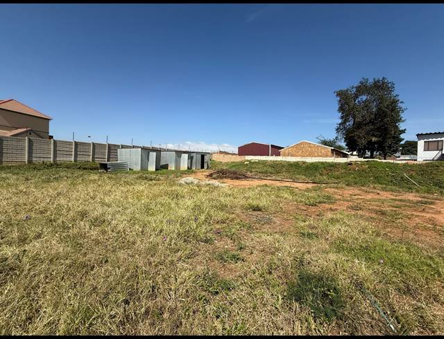 3,000M² VACANT LAND TO LET IN CHLOORKOP
